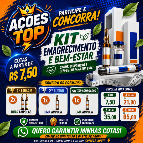 KIT EMAGRECIMENTO E BEM-ESTAR